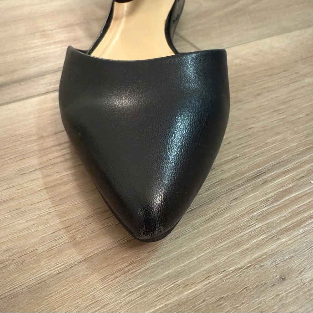 Bleecker & Bond| EUC Women’s Black Ankle Strap Ballet Flats in Size 7 - Picture 6 of 12